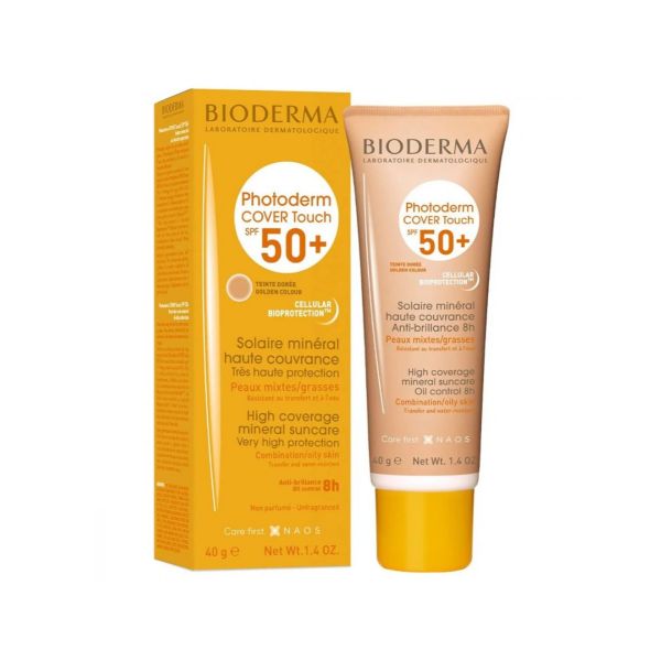 BIODERMA PHOTODERM COVER TOUCH SPF50+ Golden 40Gm